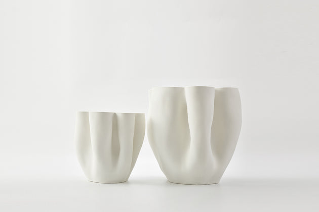 Boheme Vase Ivory - The Foundry