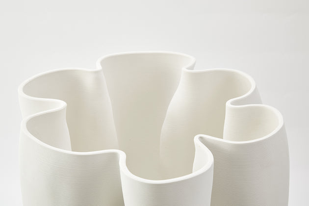 Boheme Vase Ivory - The Foundry