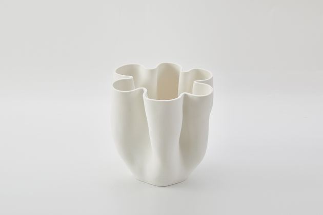 Boheme Vase Ivory - The Foundry